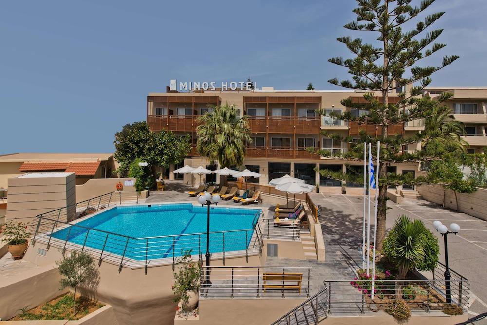 Minos Hotel Rétino Exterior foto