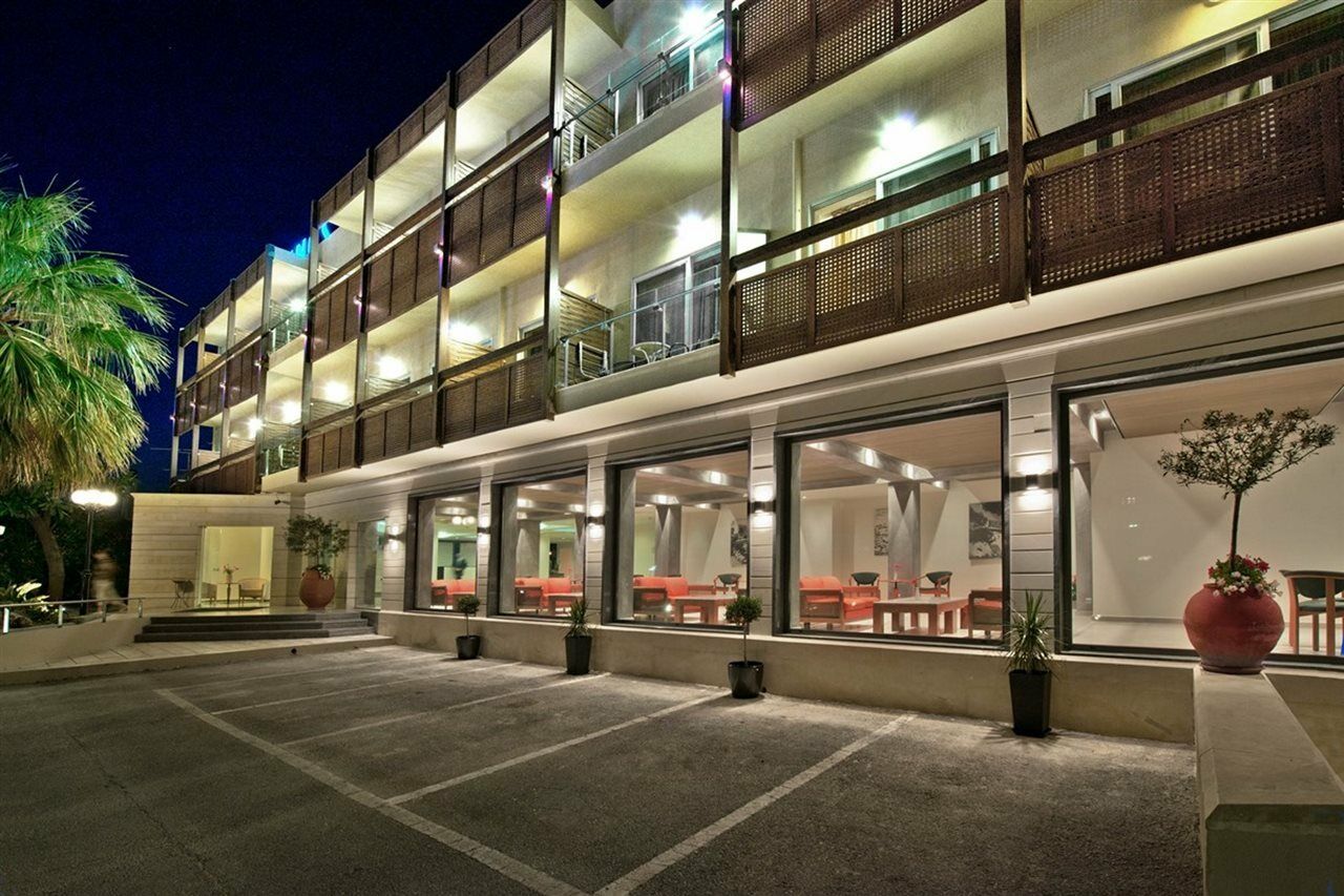 Minos Hotel Rétino Exterior foto
